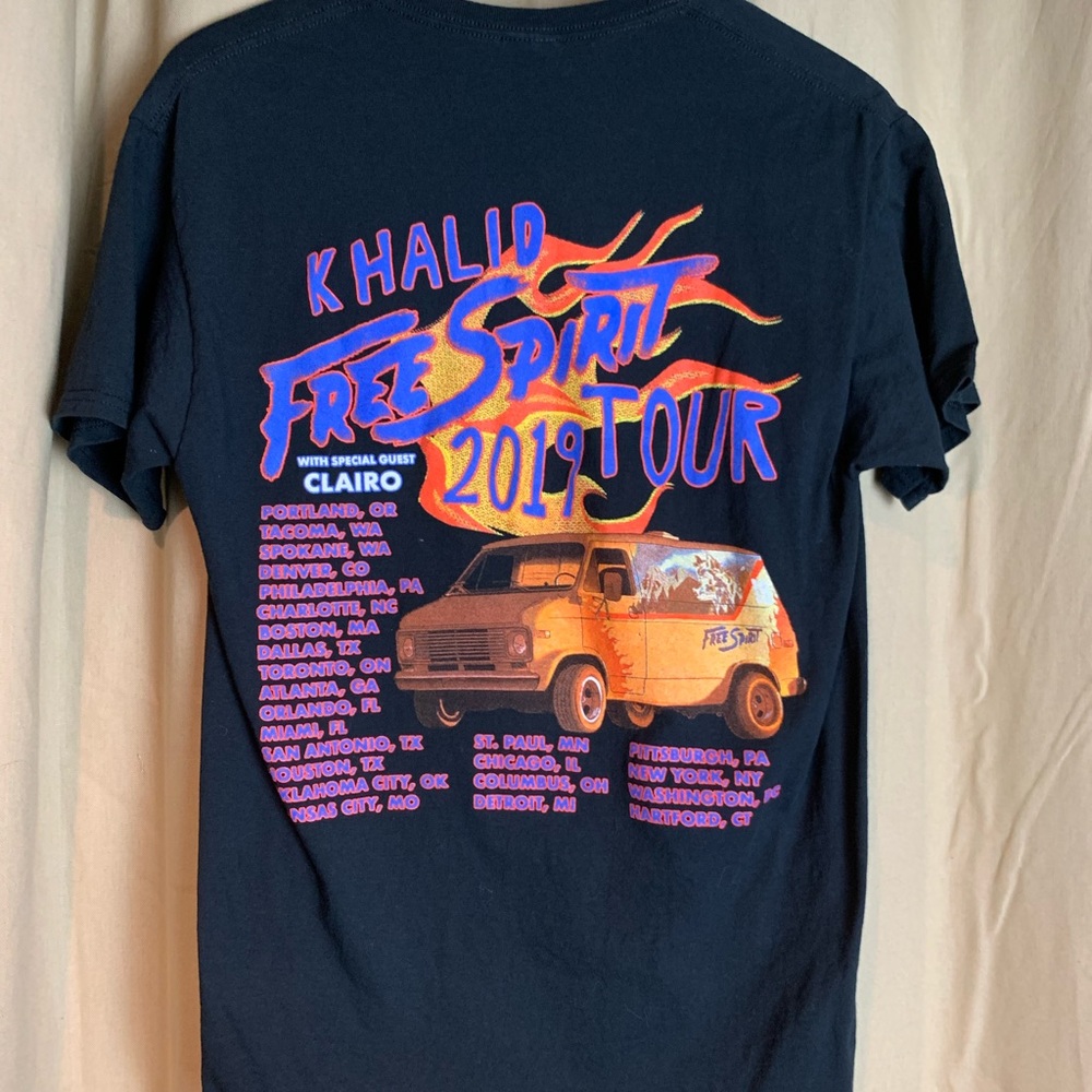 Khalid Free spirit tour 2019 tee